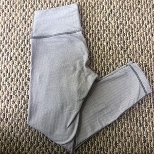 Lululemon Gray Leggings | 7/8 Length | Size: 4